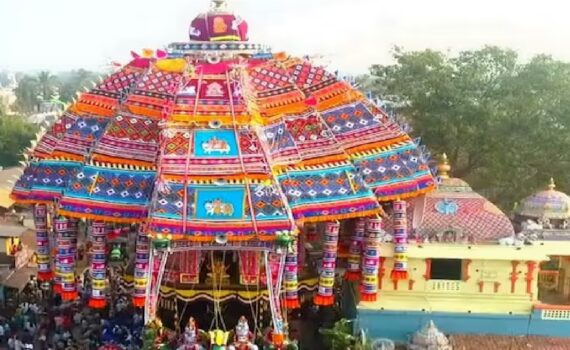 7-4-2025 திருவாரூர் ஆழித்தேரோட்டம் பங்குனி உத்திரத் திருவிழா Thiruvarur Aali Ther Panguni Uthiram Thiruvila